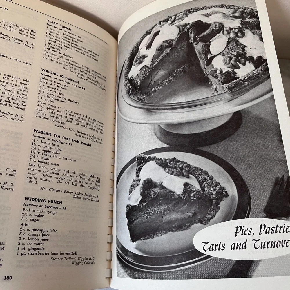 Rare 1963 Home Economics Favorites Recipes of American Home Economic teacher
